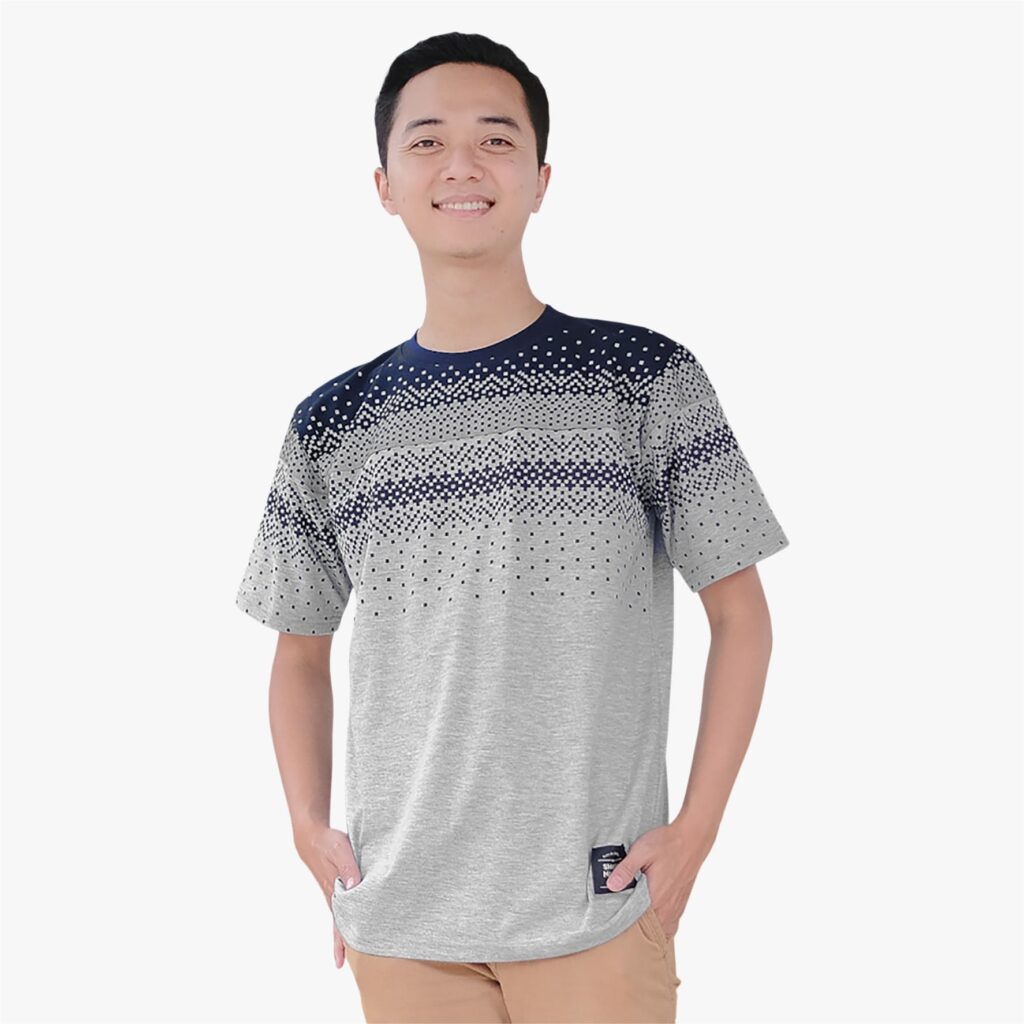 Atasan Pria Dewasa Oblong Bahan Kaos Combed 24s Shafamarwa 98 Misty 2 NBG